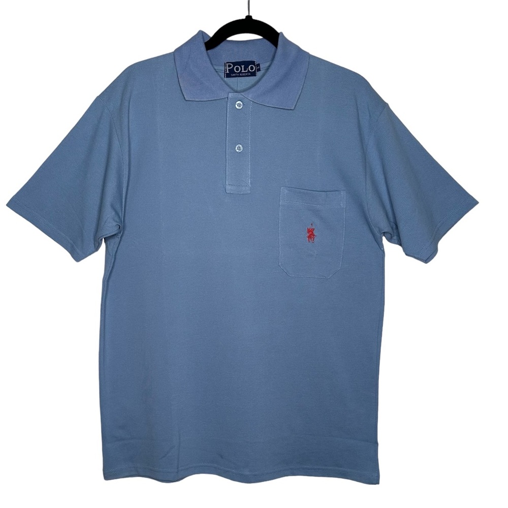 Polo Santa Roberta Men’s Blue Polo Shirt Large
